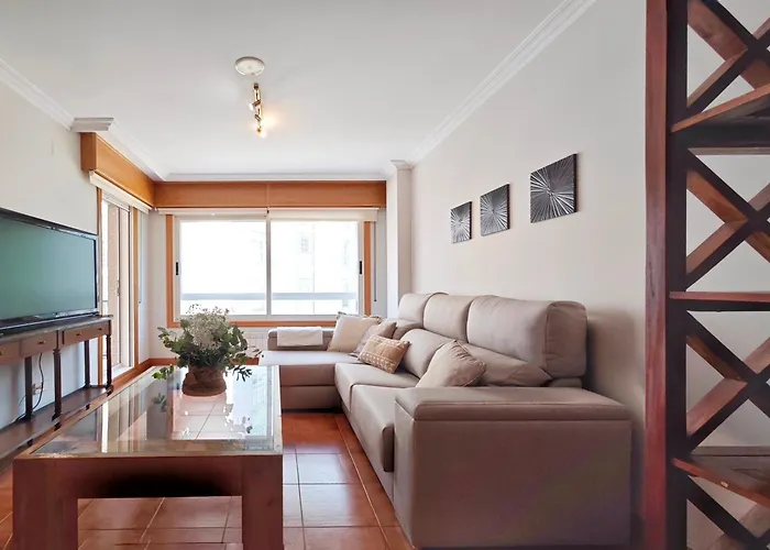 Desconectaengalicia Rua Vigo 100m Playa Silgar Διαμέρισμα *