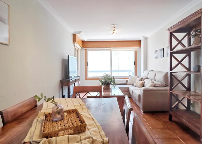 Διαμέρισμα Desconectaengalicia Rua Vigo 100m Playa Silgar